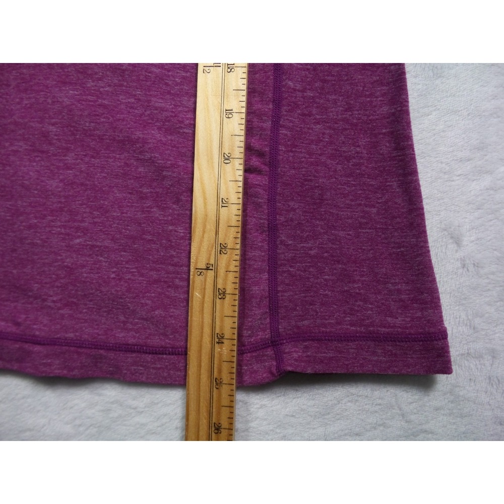 Lululemon Top Womens Size 4 Purple Dash Tank II Ruffle Pocket Stretch Yoga - Picture 9 of 10